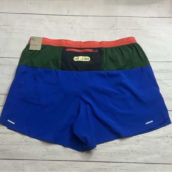 Nike Stride Dri-FIT 5" Brief Lined Running Shorts Blue Men's XXL HF4562-480 - Picture 2 of 9